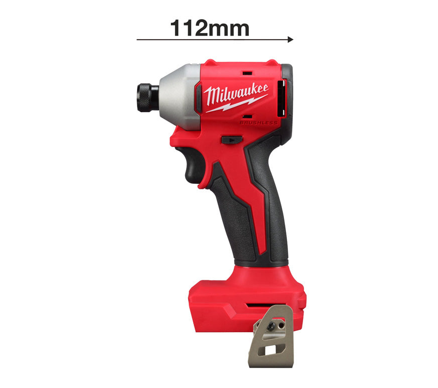 Visseuse à percussion compacte sans balais M18 1/4Hex. Milwaukee M18 BLIDRC-0