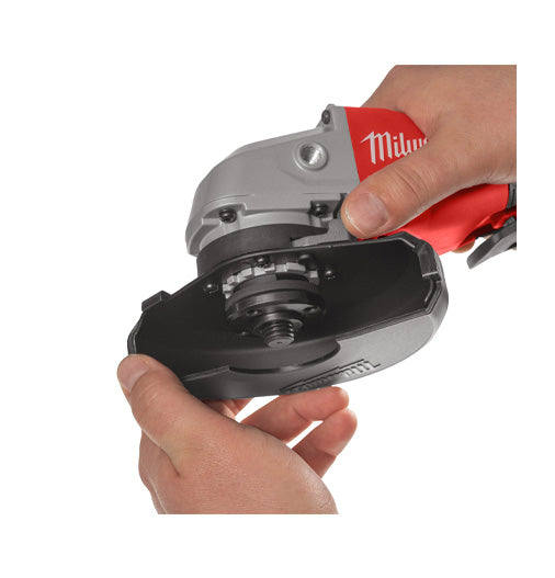 Meuleuse d'angle M18 125 mm avec interrupteur à bouton-poussoir Milwaukee M18BLSAG125X-0