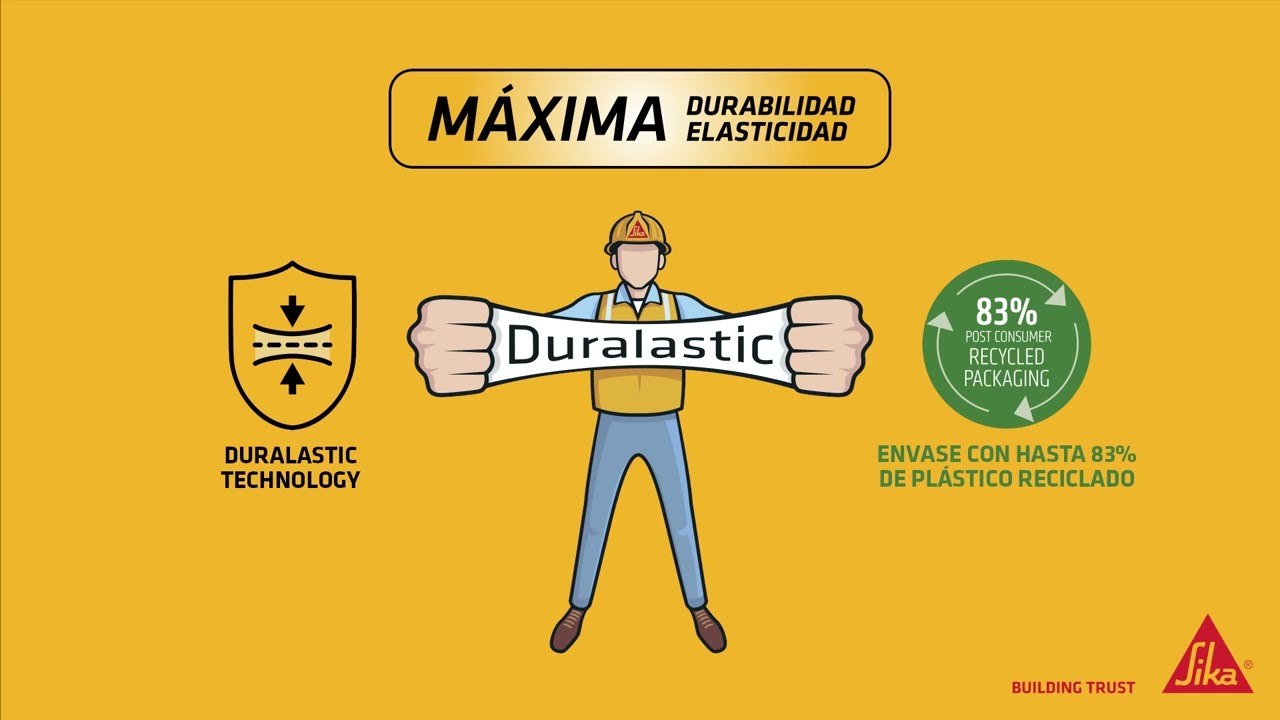Sikafill-380 Thermic Blanc 12kg Imperméabilisant élastique aux propriétés thermiques