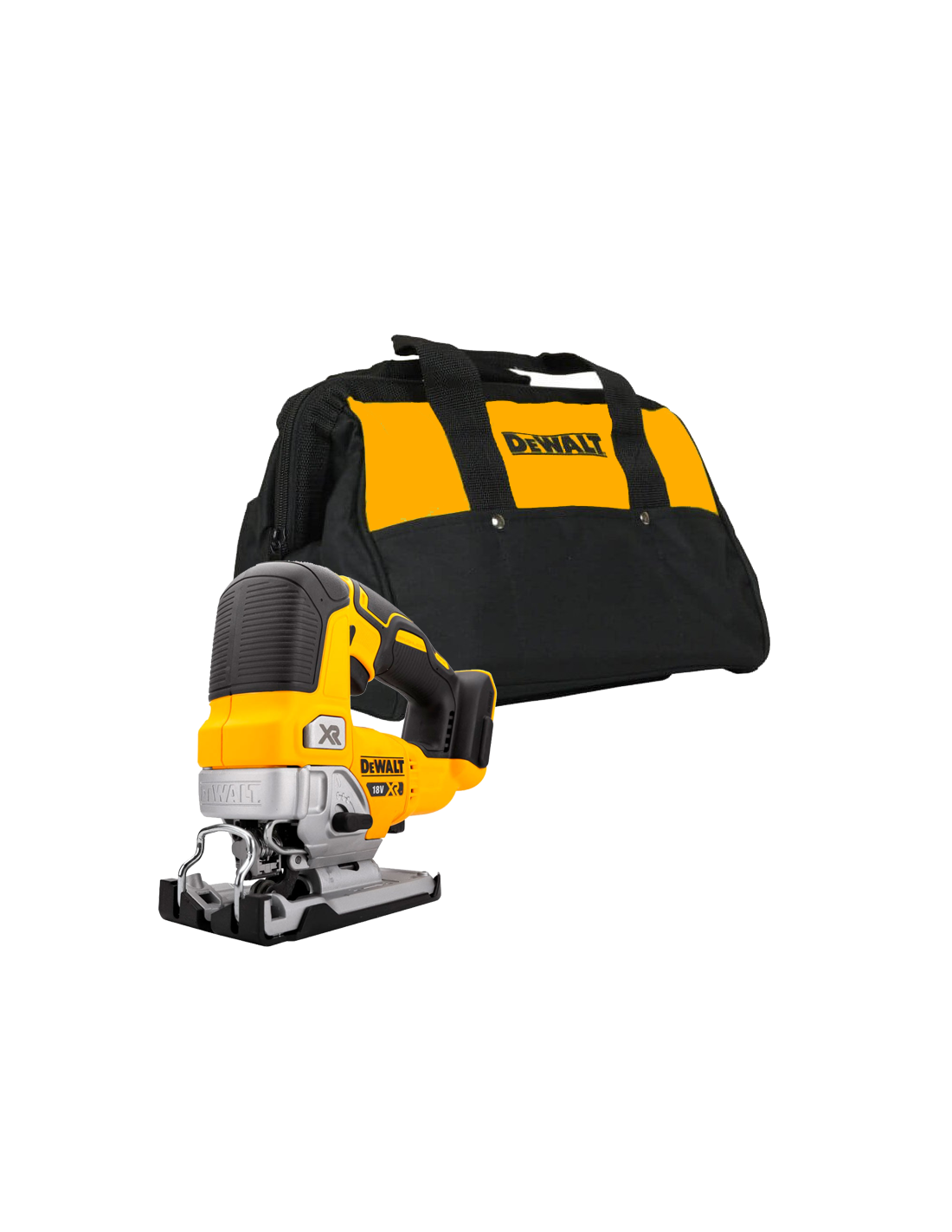 Scie sauteuse Dewalt DCS334Z XR 18V avec sac