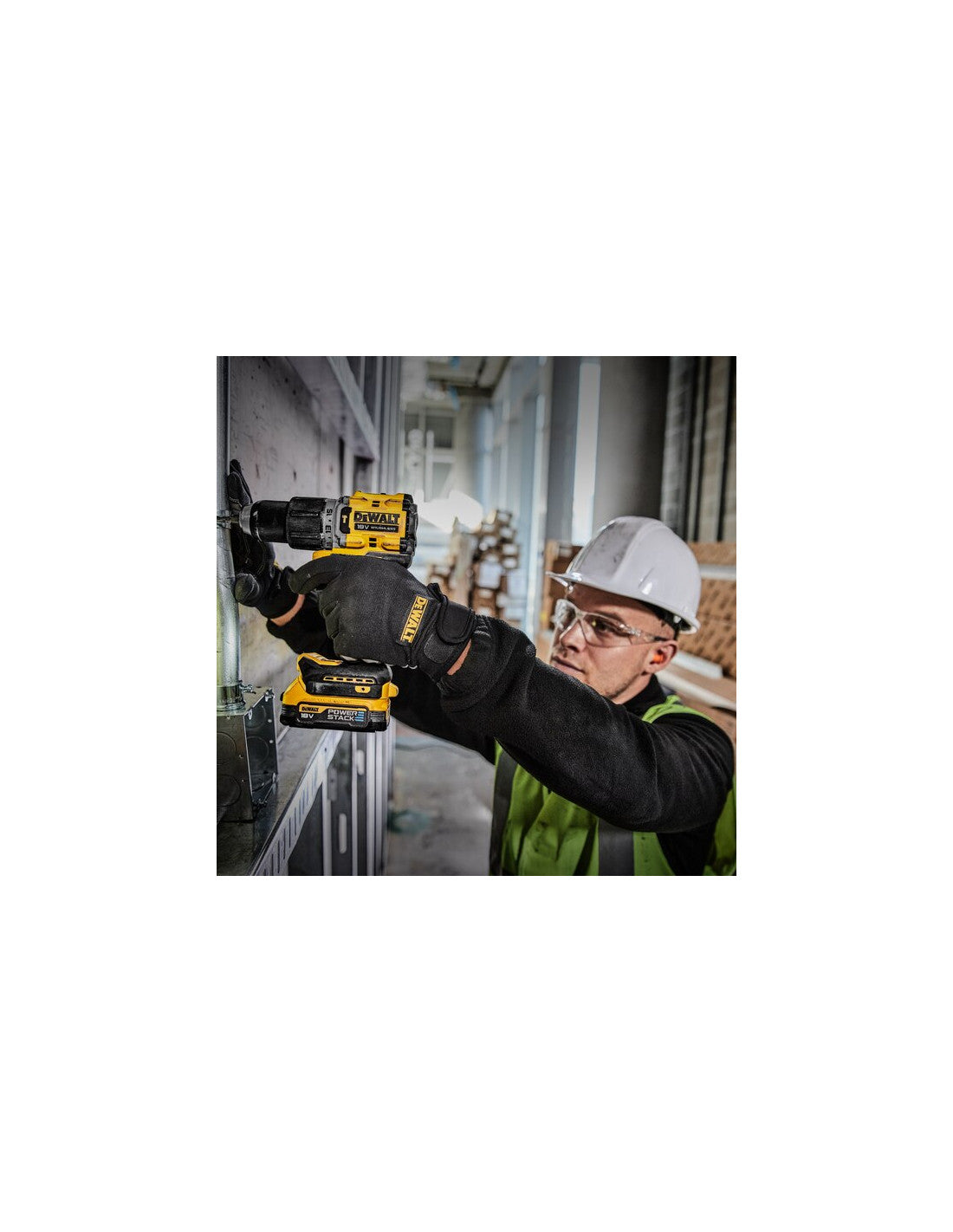 Marteau perforateur compact XR 18 V POWERSTARCK Dewalt DCD805E2T