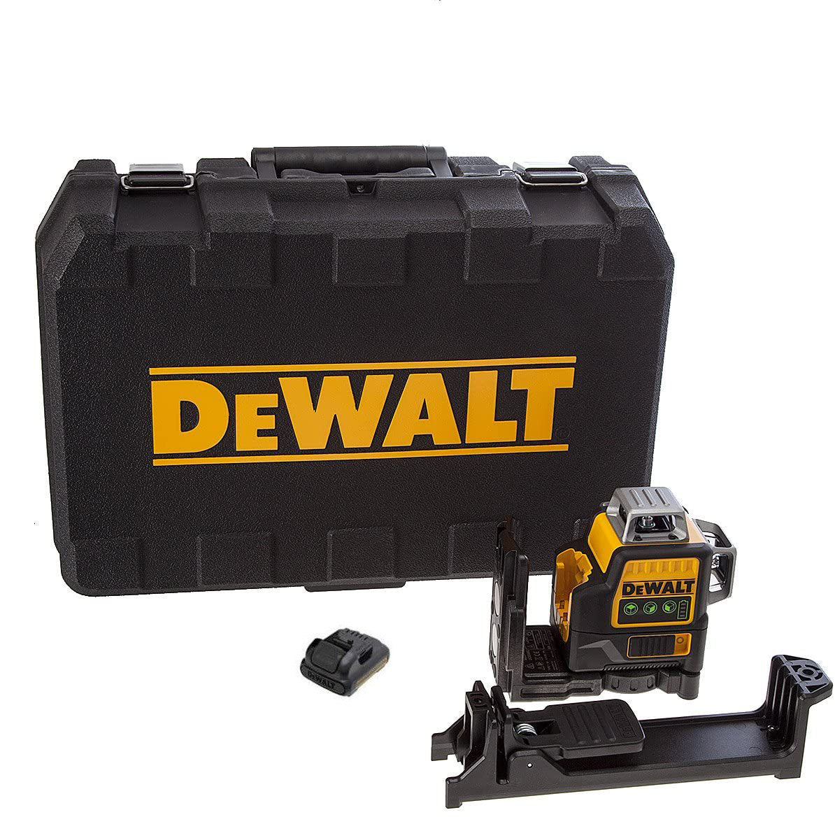 Nivel Láser Autonivelante 3 líneas 360º Verde DCE089LG Dewalt