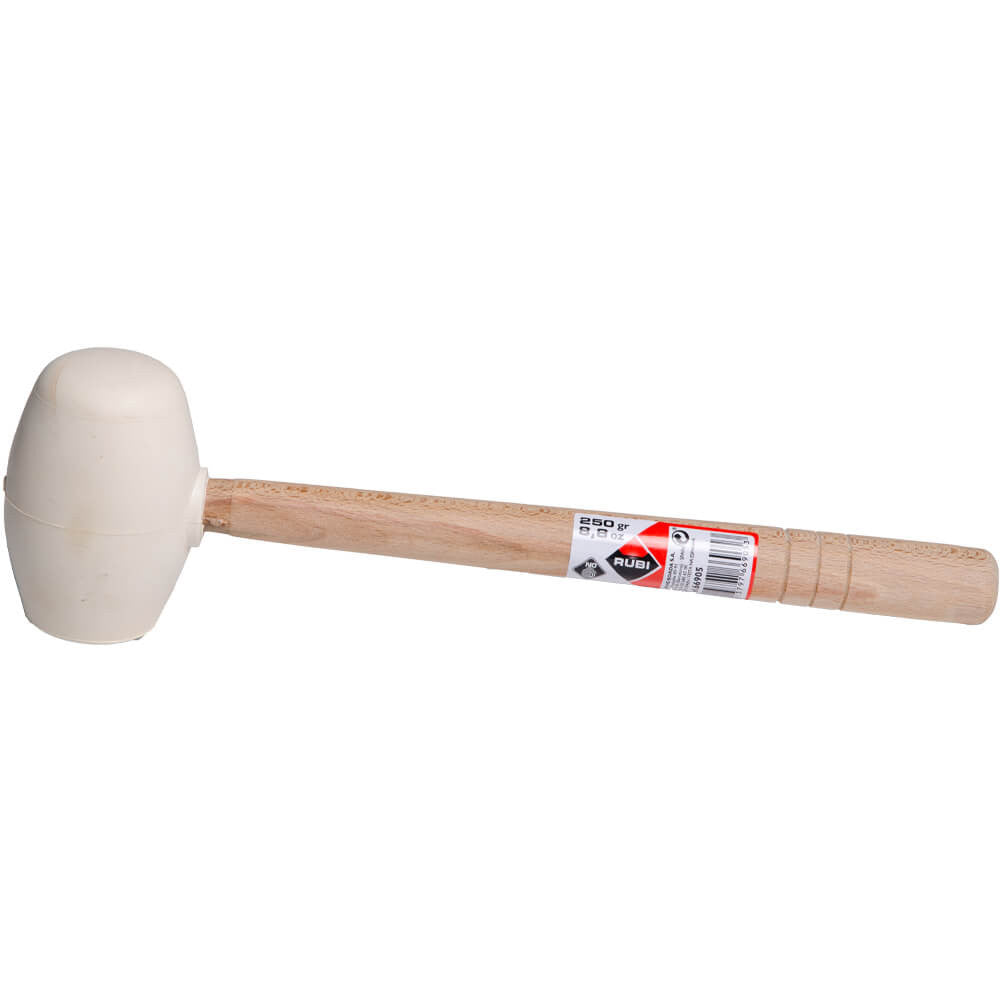 Maillet en caoutchouc blanc face Palana/sphère Rubi 250 g