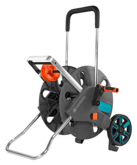 Chariot pour Tuyau dArrosage Aquaroll L Easy Gardena 18520-20
