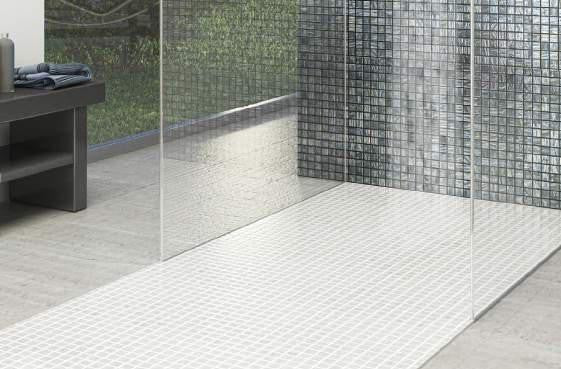 Maille décorative antidérapante en grésite 31,4X31,4cm Vidrepur