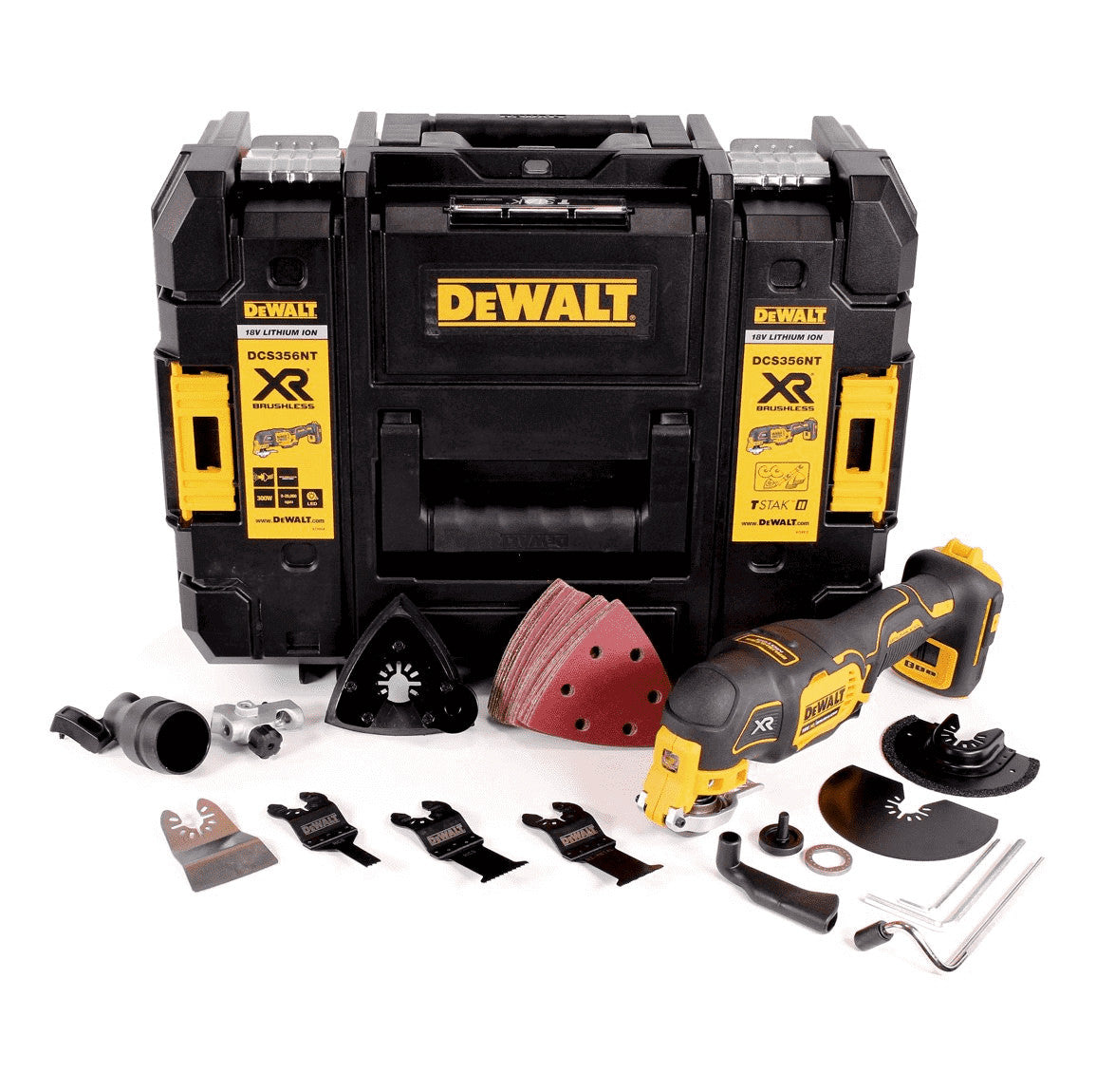 Dewalt DCS356NT XR 18V Brushless Oscillating Multi-Tool avec 35 pièces et un étui de transport DEWALT - 1