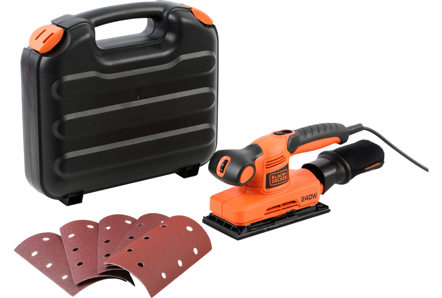 Black&Decker Ponceuse orbitale 240W KA320EKA-QW BLACK + DECKER - 2