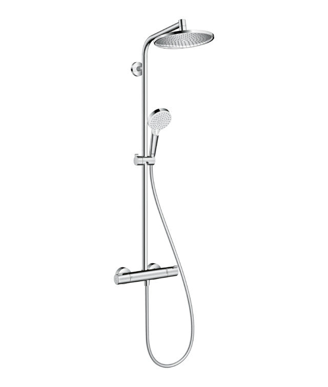Crometta S tuyau de douche 240 EcoSmart avec thermostat Chrome Hansgrohe HANSGROHE - 1