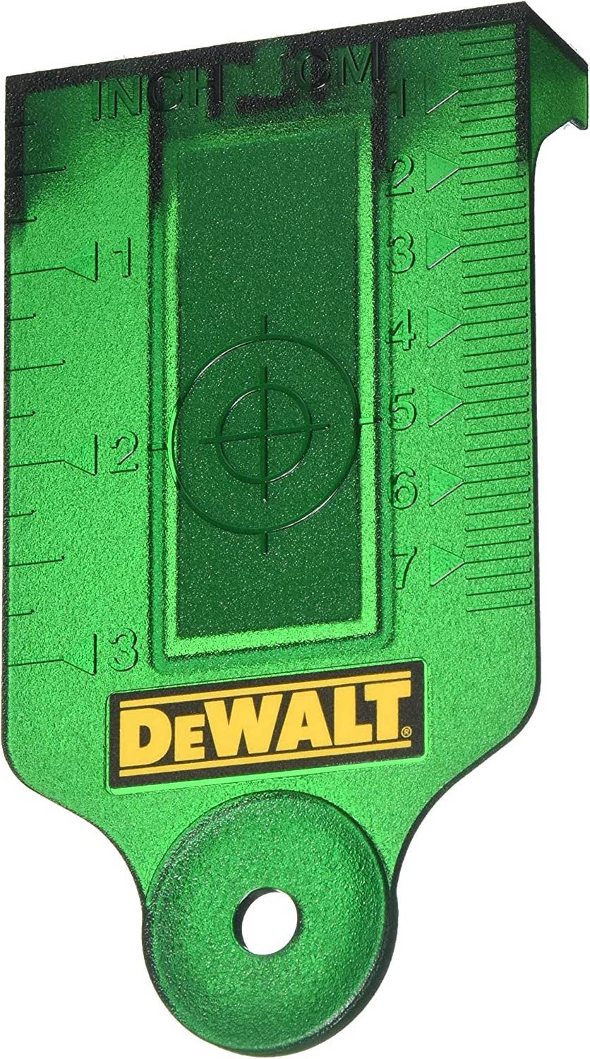 Placa-objeto para nivel láser verde Dewalt DE0730G - 1