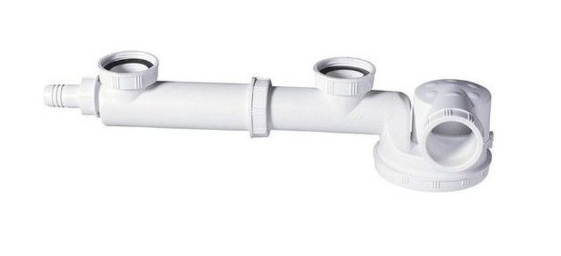 Siphon gain de place avec douille TM200040 Wirquin WIRQUIN - 1