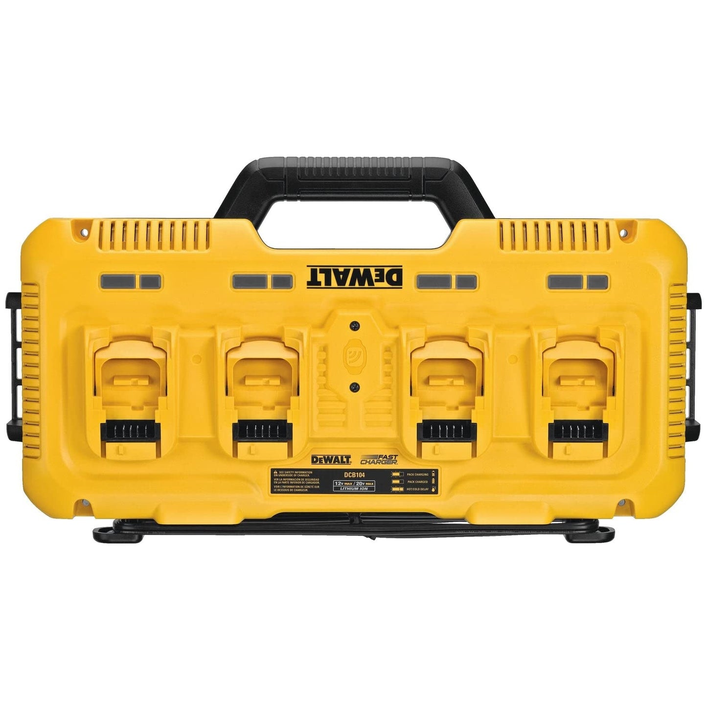 DeWalt DCB104 Chargeur rapide 4 ports Li-ion XR 18 V DEWALT - 1