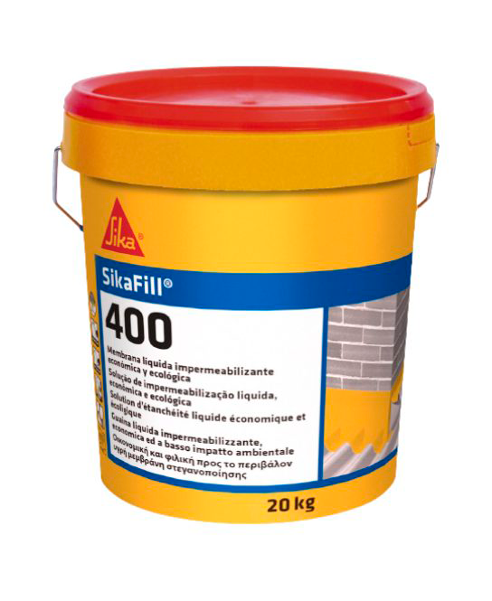 Sikafill-400 imperméabilisation élastique Sikafill-400 20kg SIKA - 1