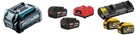 Batteries et chargeurs