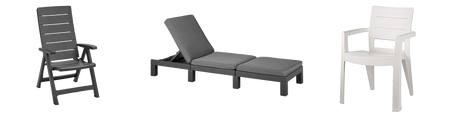 Chaises, fauteuils et chaises longues