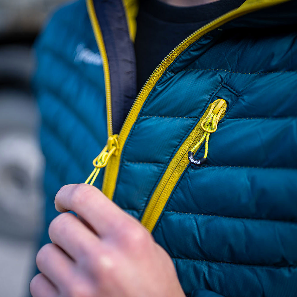 Veste thermique Kapriol Pétrole
