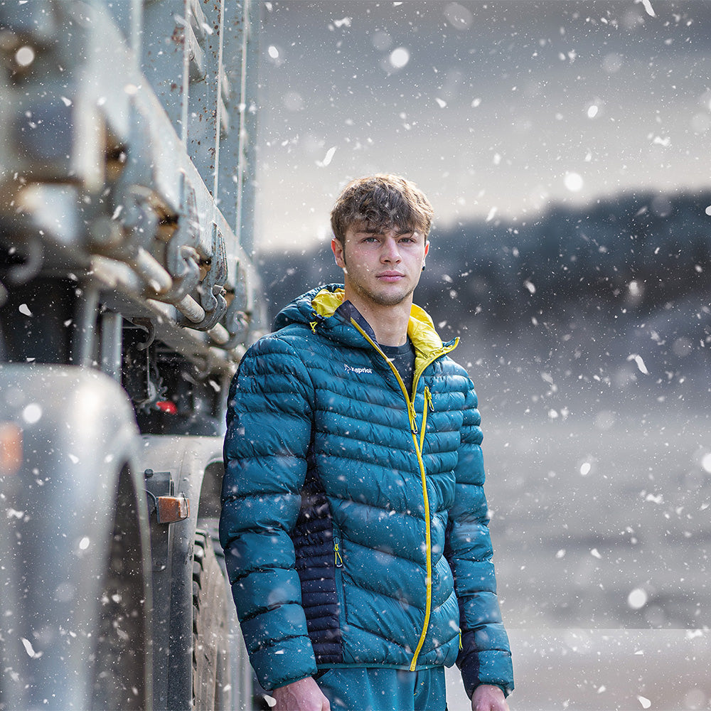 Veste thermique Kapriol Pétrole