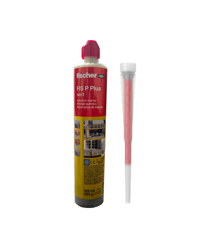 Pack de 20 Cartouches d'Ancre Chimique 300ml FIS P Plus 300 T + 40 buses + boite Fischer 573261