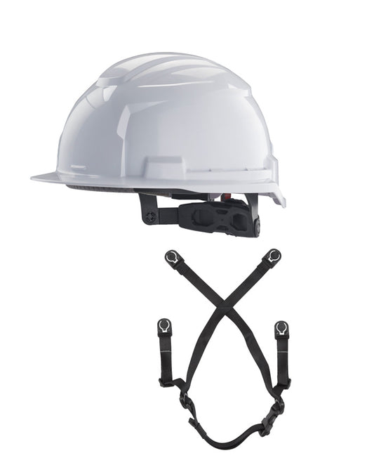 Casque blanc BOLT100 non ventilé avec jugulaire 4 points EN397 Milwuakee