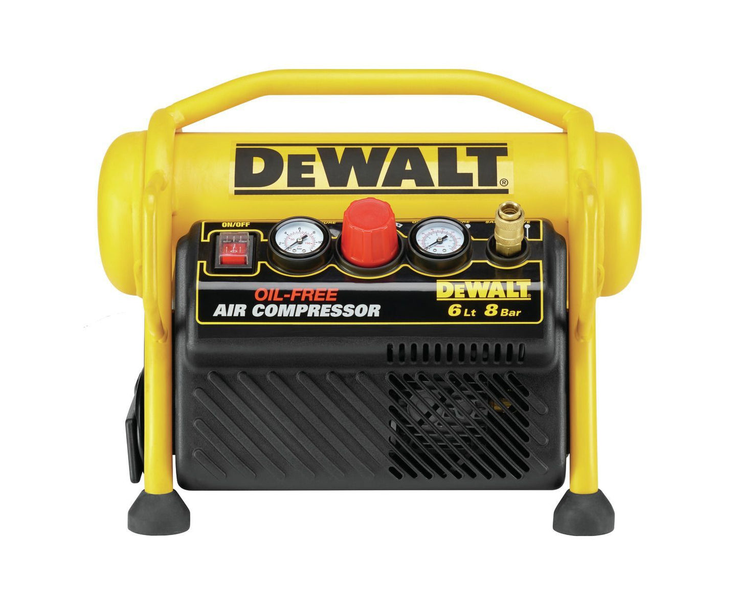 Kit cloueur de finition DPN2330 + Compresseur DPC6MRC + Boîte à clous sans tête Dewalt CPROF374