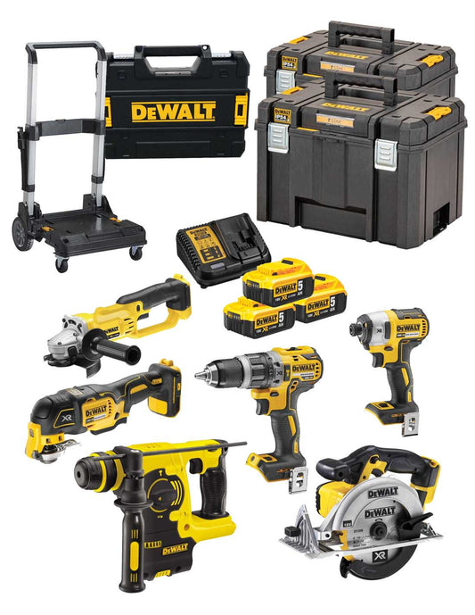 Kit d'outils électriques sans fil Dewalt DCK645P3T 6 outils