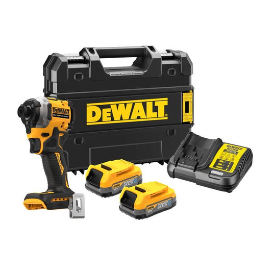Visseuse à chocs compacte sans balais XR 18V POWERSTACK Dewalt DCF850E2T