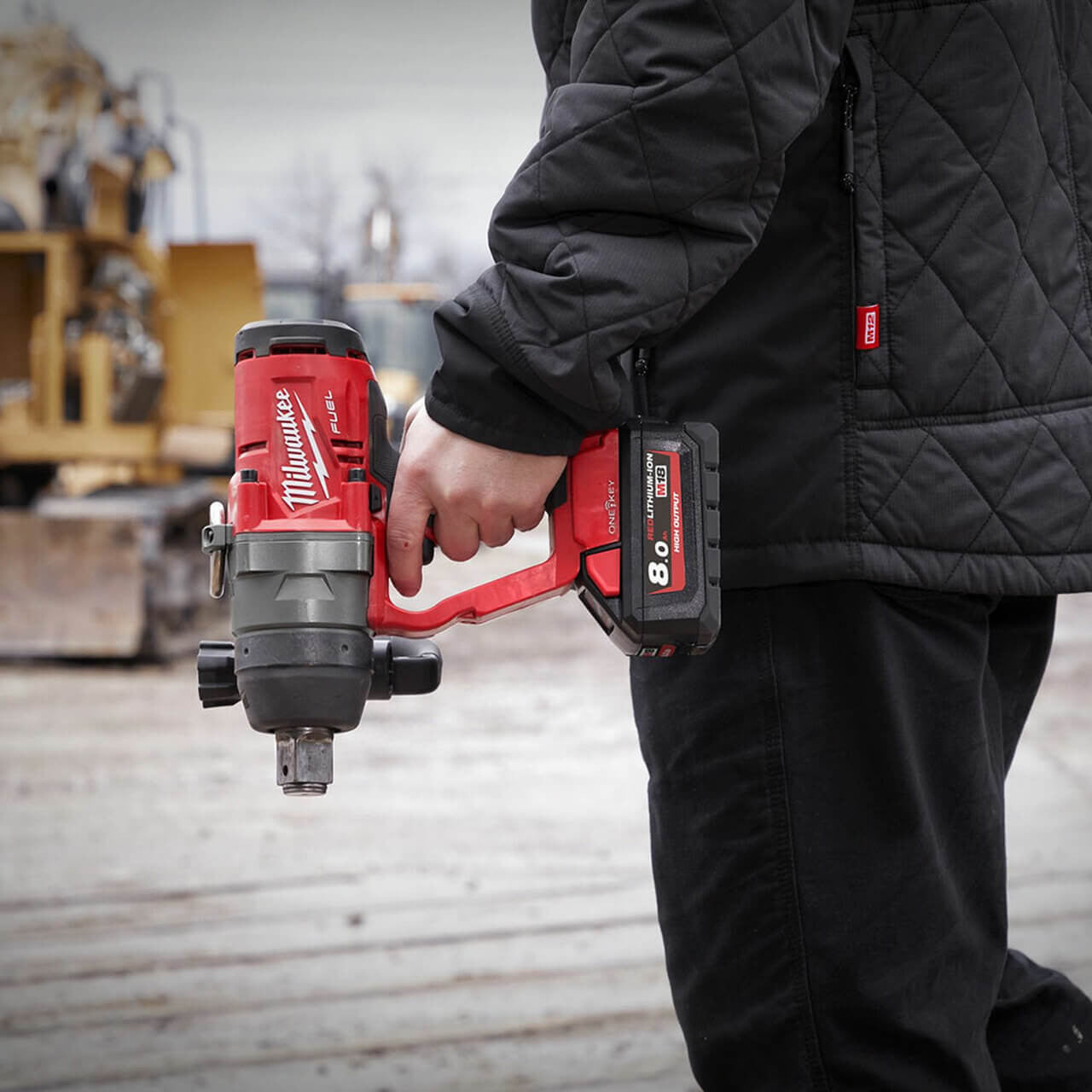 Clé à chocs à couple élevé 2.400Nm 18V 1 pouce avec mallette Milwaukee M18ONEFHIWF1-0X
