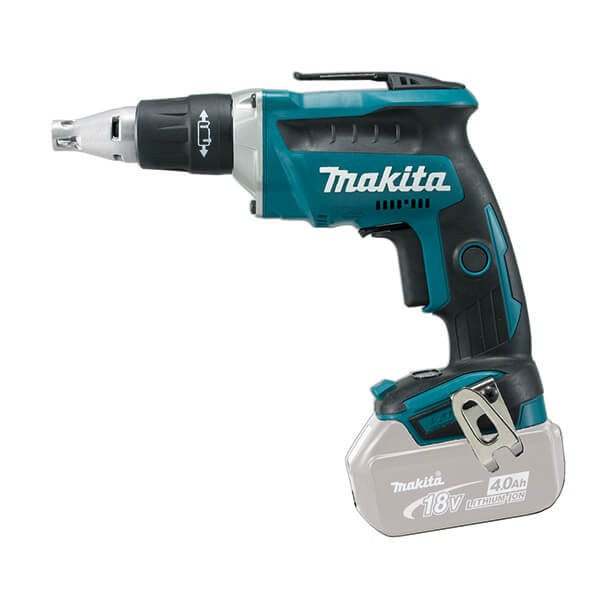 Combo cloison sèche Makita 18V : tournevis Pladur DFS452 + marteau léger DHR202 + 2 piles 5.0Ah + sac