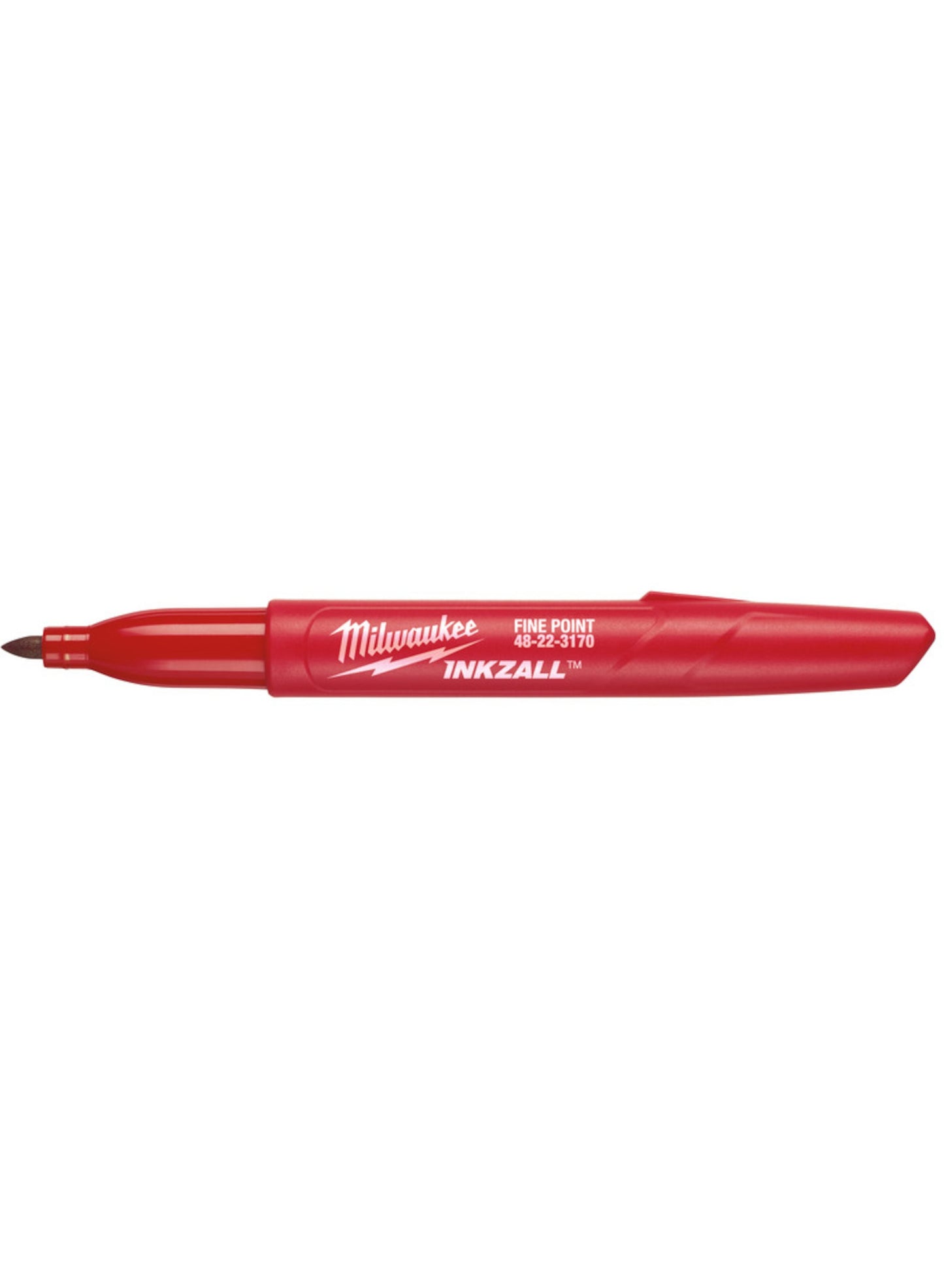 Marqueur à pointe fine Rouge INKZALL Milwaukee