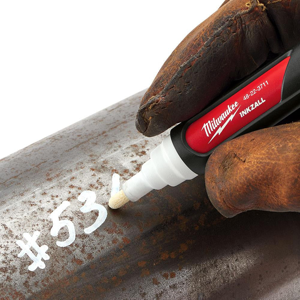 Marqueur liquide Blanc INKZALL Milwaukee