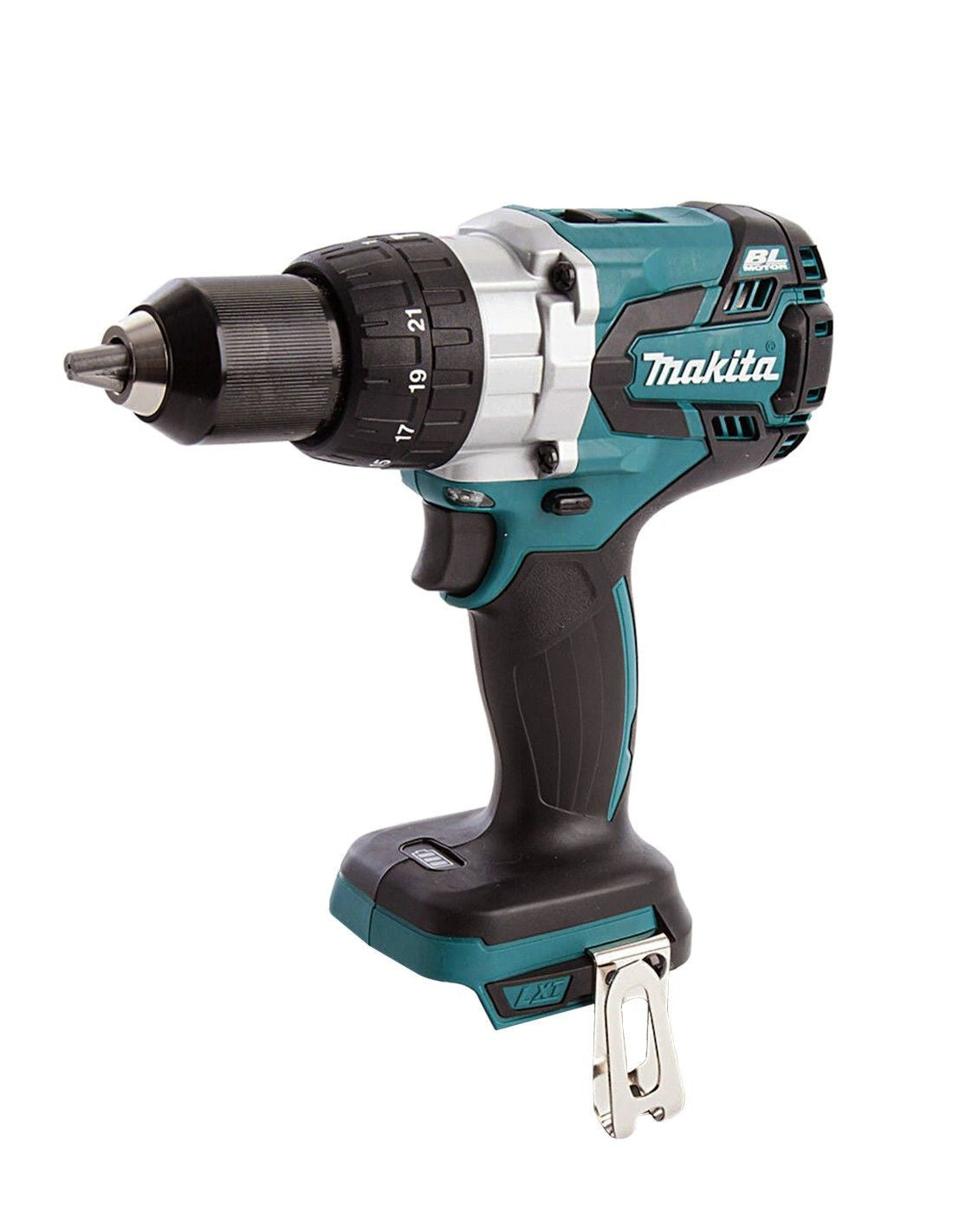 Kit Makita Marteau perforateur DHP486 + Scie sauteuse DJV182 + 2bat 5Ah + chargeur + sac DLX2481BL2