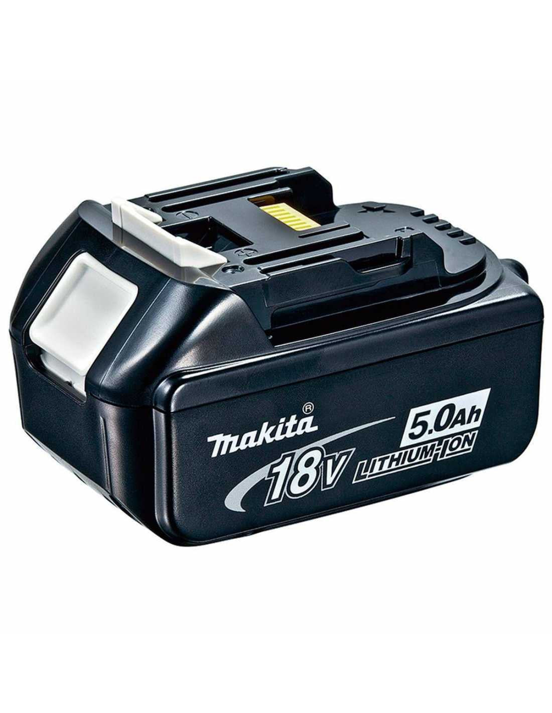 Kit Makita Marteau perforateur DHP486 + Scie sauteuse DJV182 + 2bat 5Ah + chargeur + sac DLX2481BL2