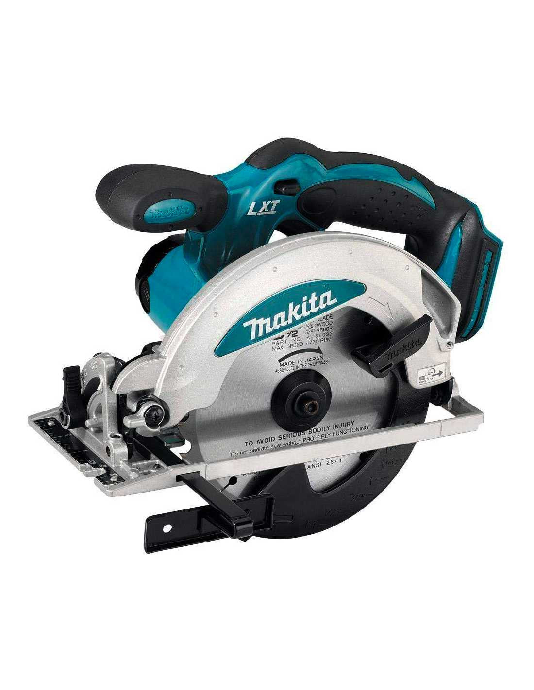 Kit Makita Marteu DHR171 + Tornanevis à choc DTD152 + Scie circulaire DSS610 + 2bat 5Ah + chargeur + sac LXT600 DLX3171BL2