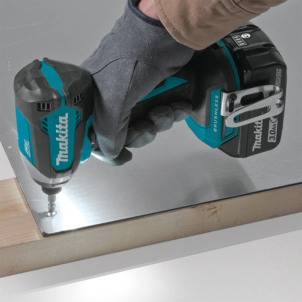 Kit Makita Marteu DHR171 + Tornanevis à choc DTD152 + Scie circulaire DSS610 + 2bat 5Ah + chargeur + sac LXT600 DLX3171BL2