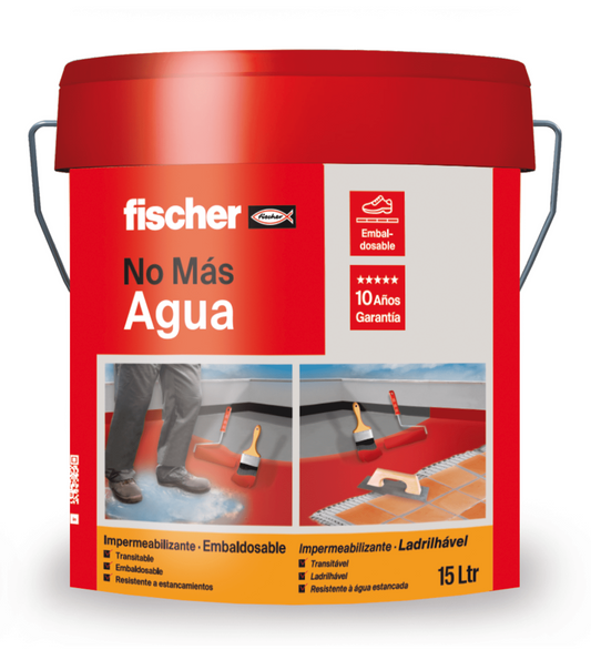 Imperméabilisation par carrelage 15L Fischer