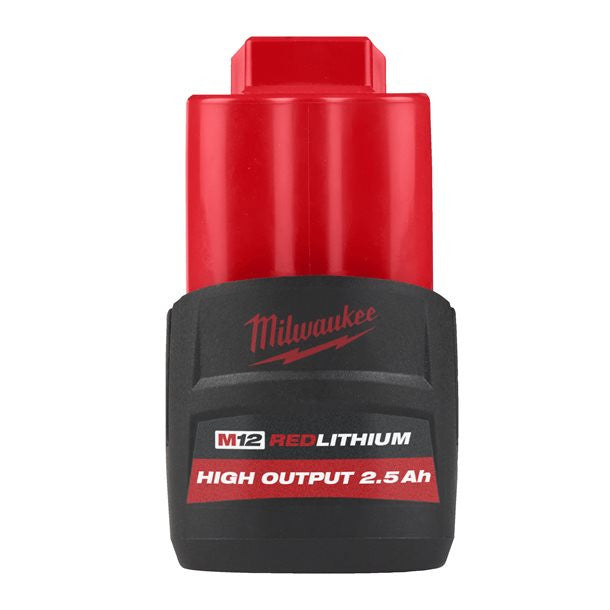 Batterie 12V 2.5Ah M12 HB2.5 High Output | 4932480164 - Milwaukee