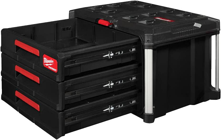 Commode avec 3 tiroirs PACKOUT Milwaukee