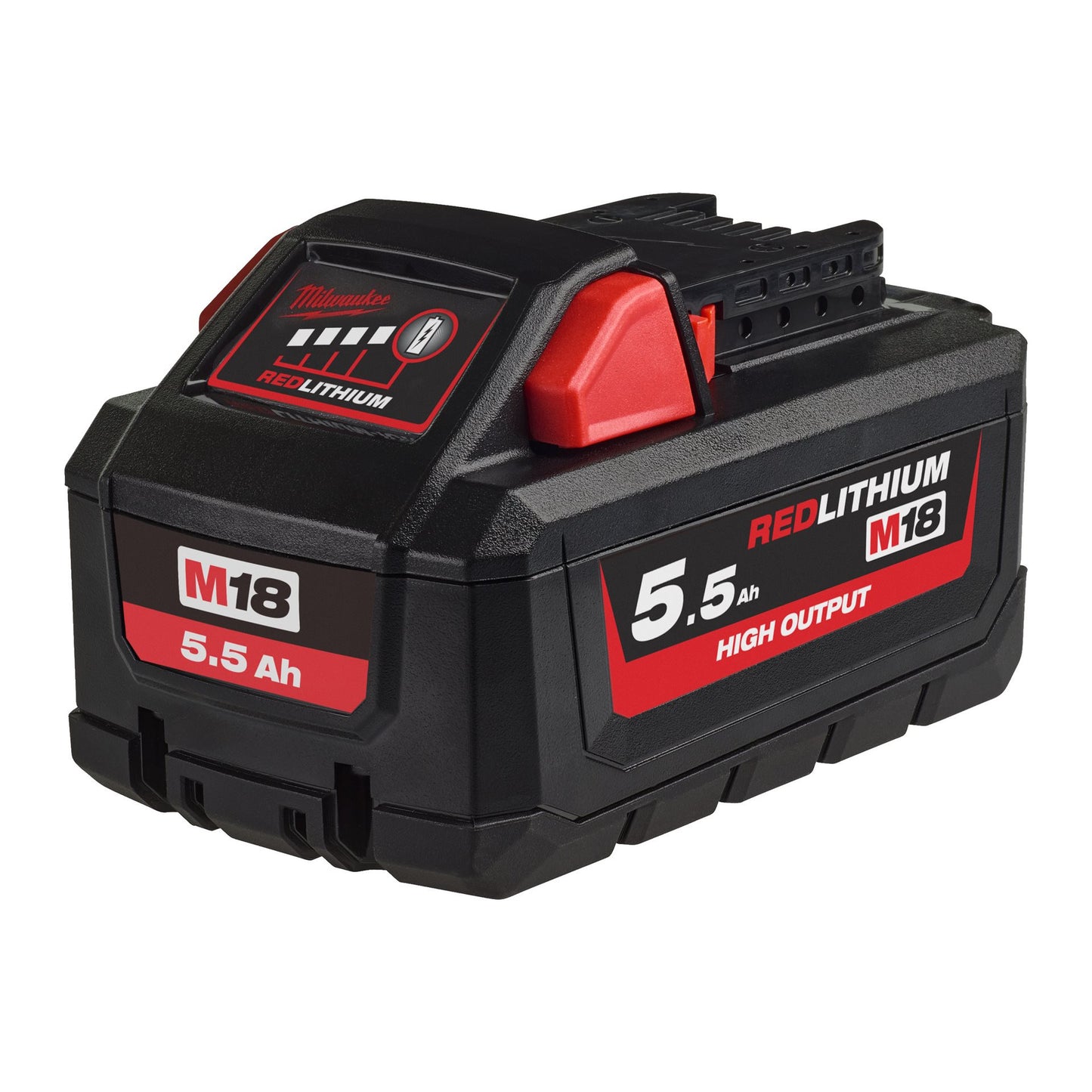 Powerpack 4 outils + 2bat 5.5Ah + Bat 5Ah + Chargeur + Chariot Milwaukee M18FPP4C-555T