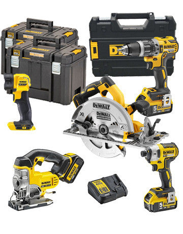 Kit d'alimentation 5 outils à batterie Dewalt 18V DCK523P3T
