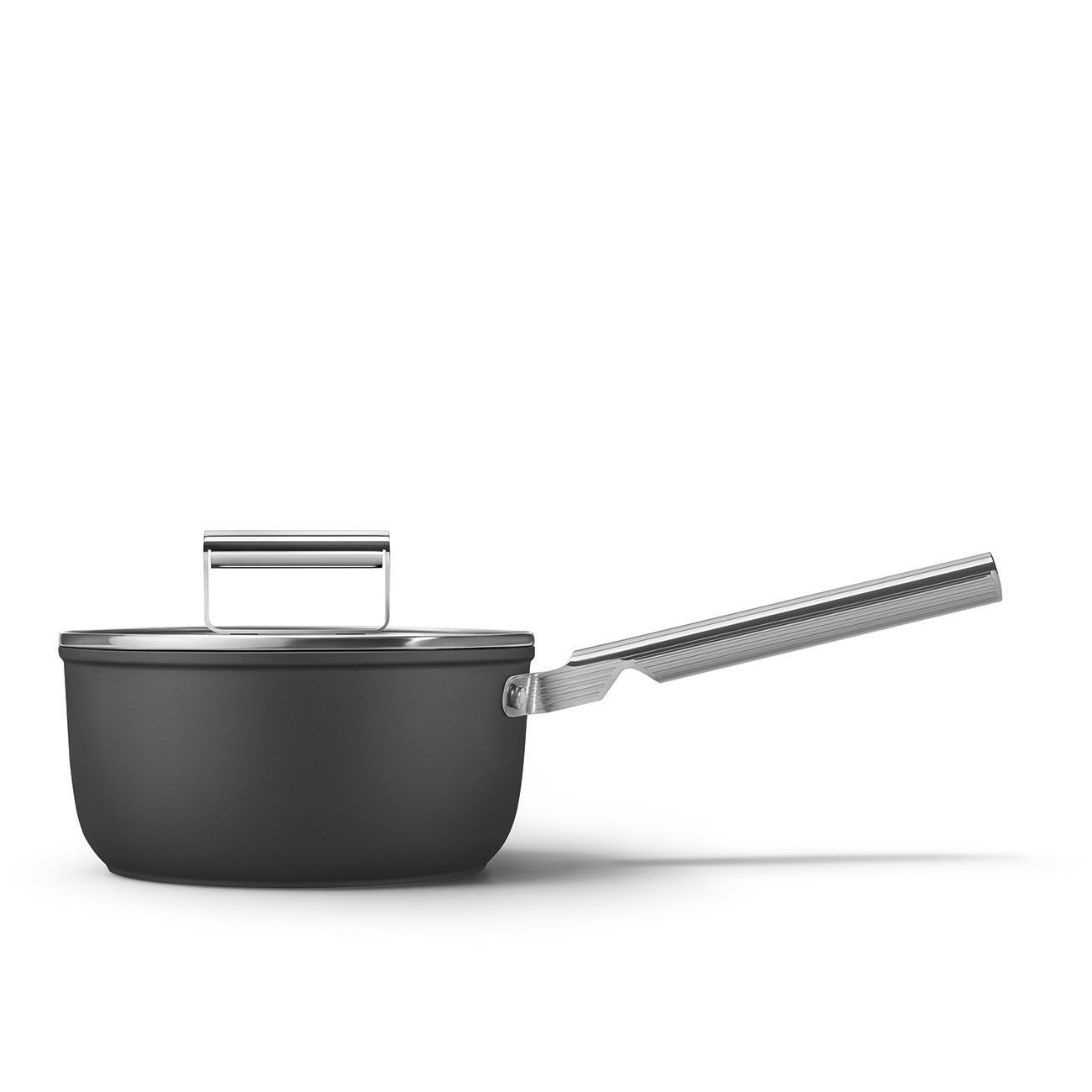 Ensemble d'ustensiles de cuisine Smeg noir mat de 5 pièces