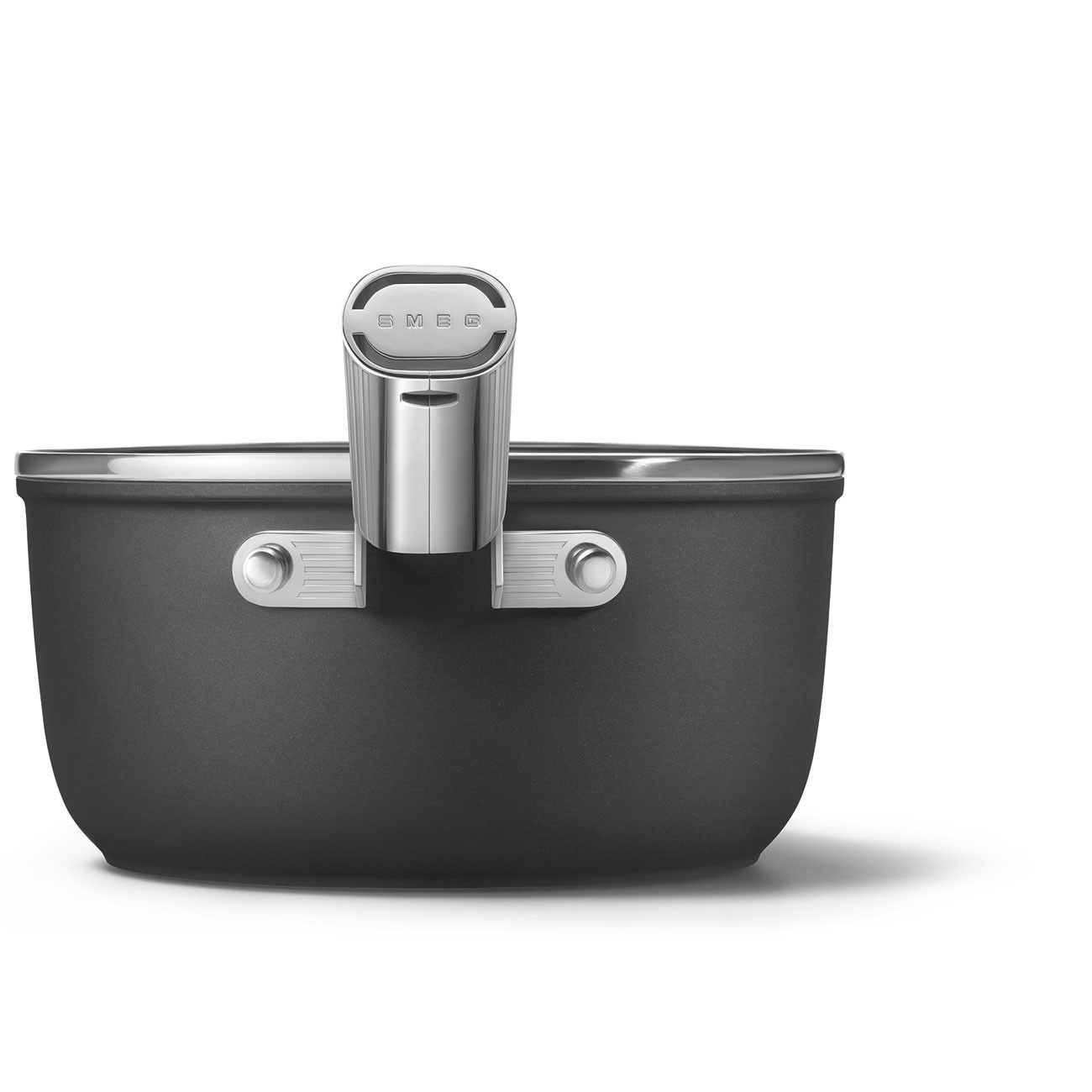 Ensemble d'ustensiles de cuisine Smeg noir mat de 5 pièces