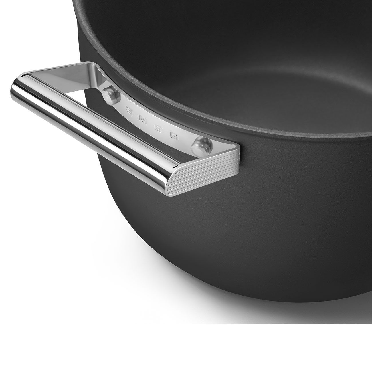 Ensemble d'ustensiles de cuisine Smeg noir mat de 5 pièces
