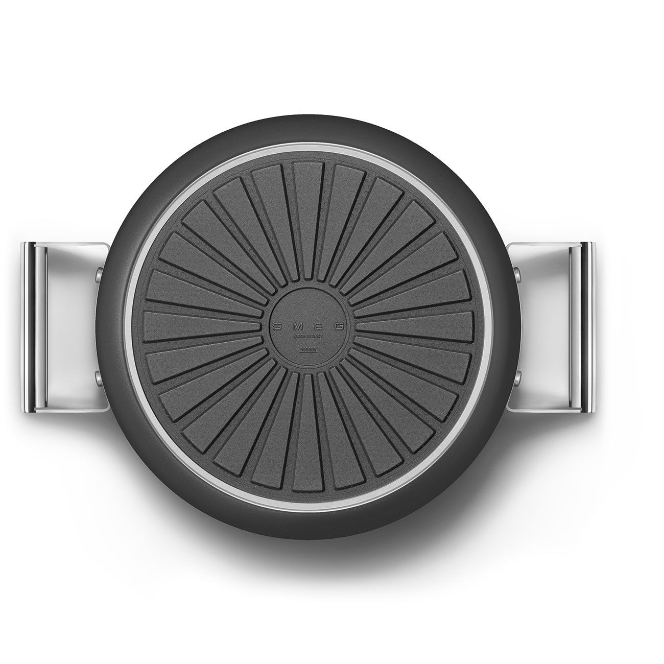 Ensemble d'ustensiles de cuisine Smeg noir mat de 5 pièces