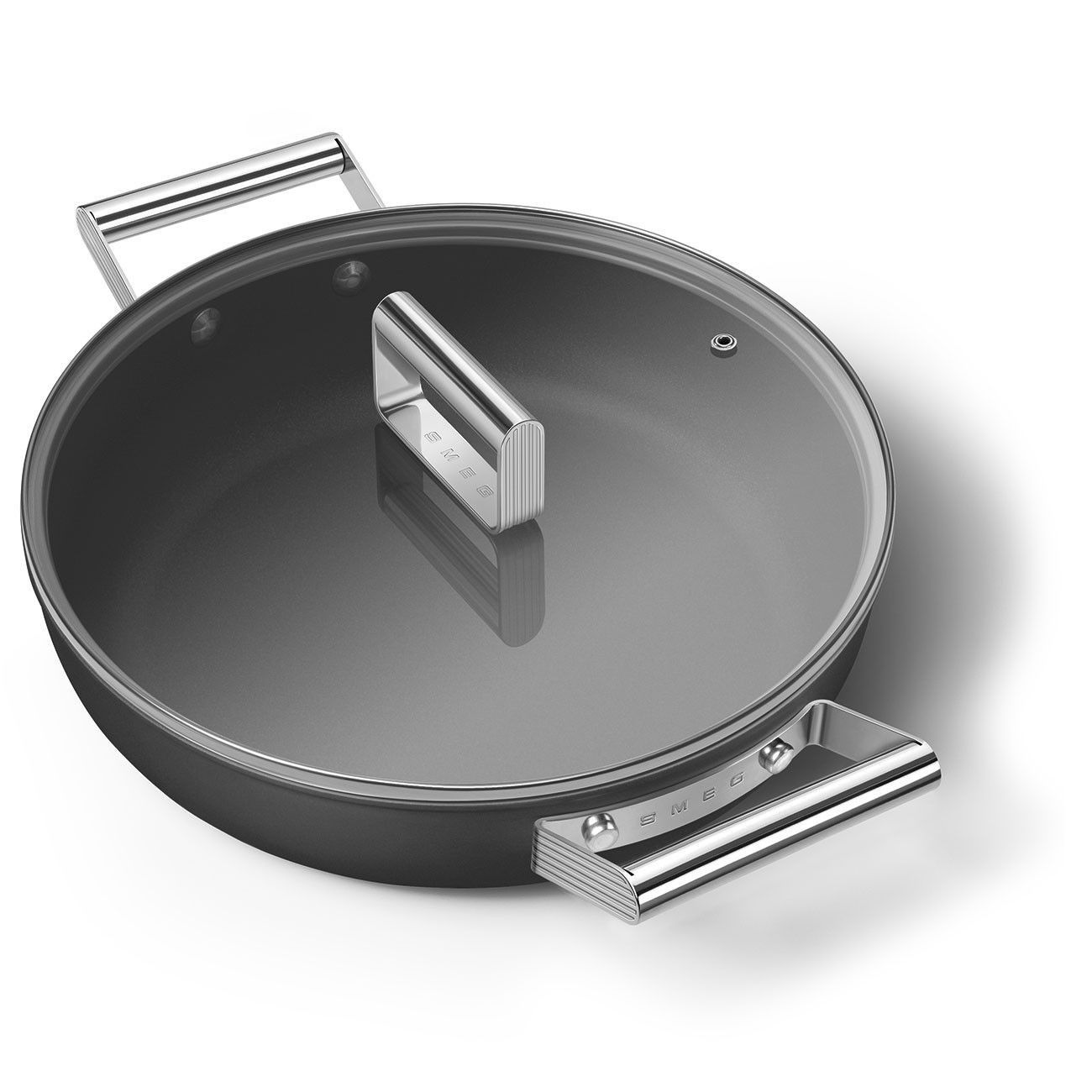 Set de 4 ustensiles de cuisine Noir Mat Smeg