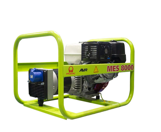 Groupe électrogène essence 230V 50Hz MES8000 Pramac