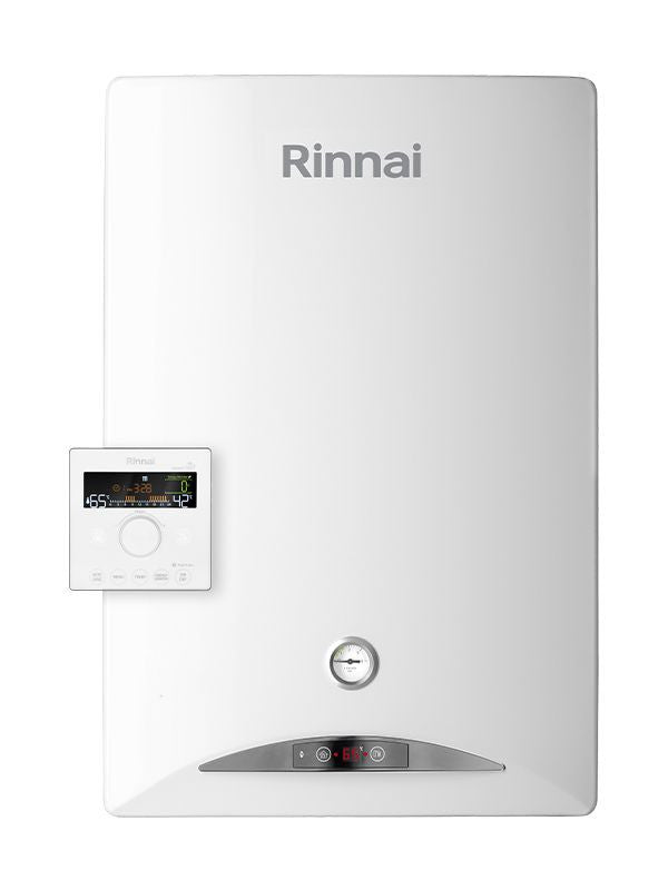 Chaudière gaz à condensation manuelle Wifi chronothermostat ZEN 24 Rinnai R-REBKBI2424FF-LPG