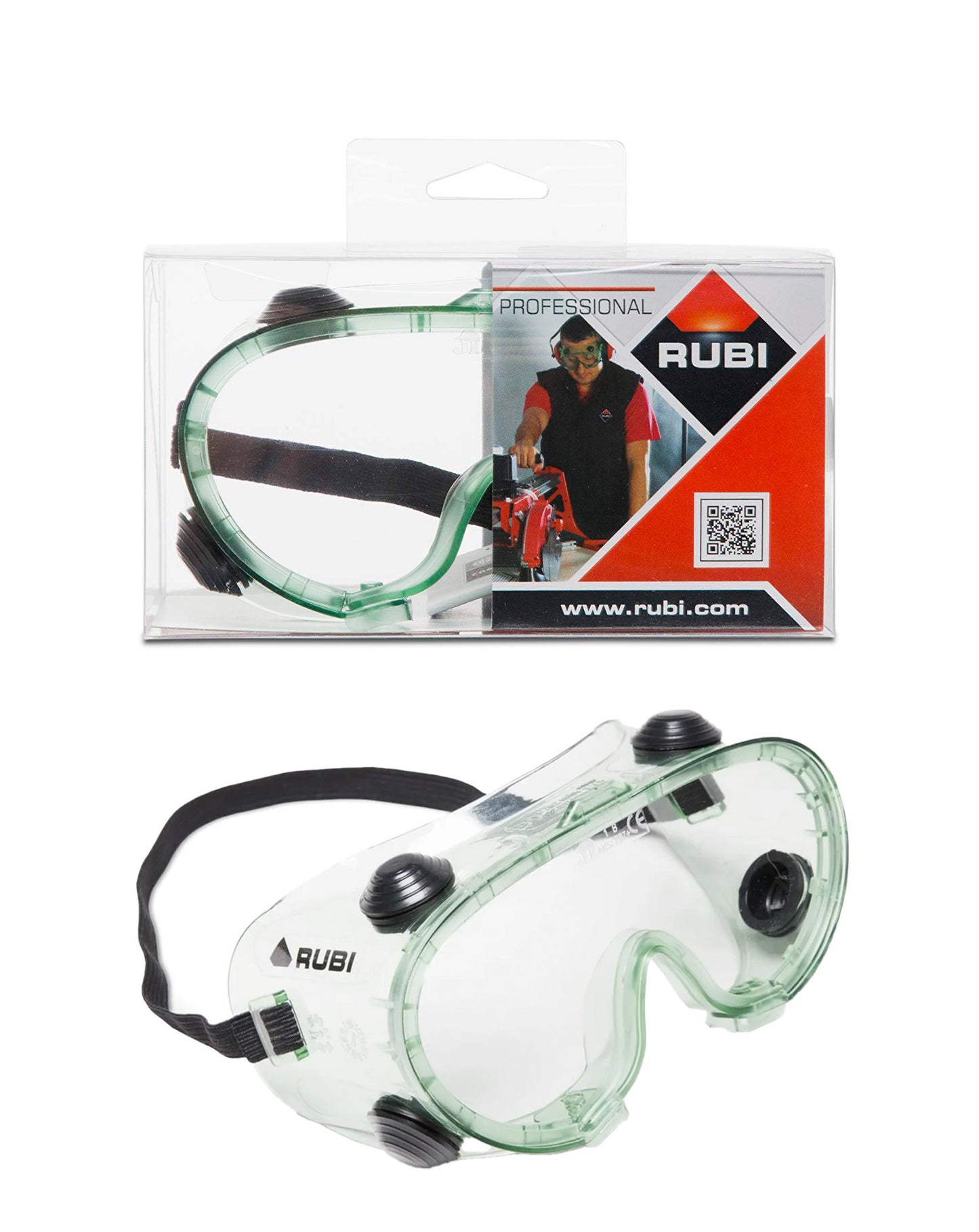 Lunettes de protection transparentes Rubi 80902