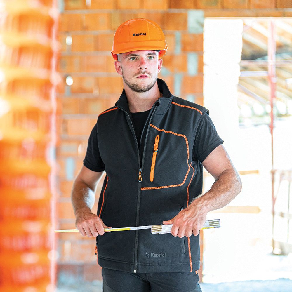 Gilet Dynamique en Noir Kapriol
