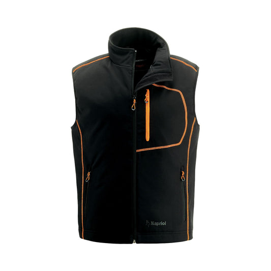 Gilet Dynamique en Noir Kapriol