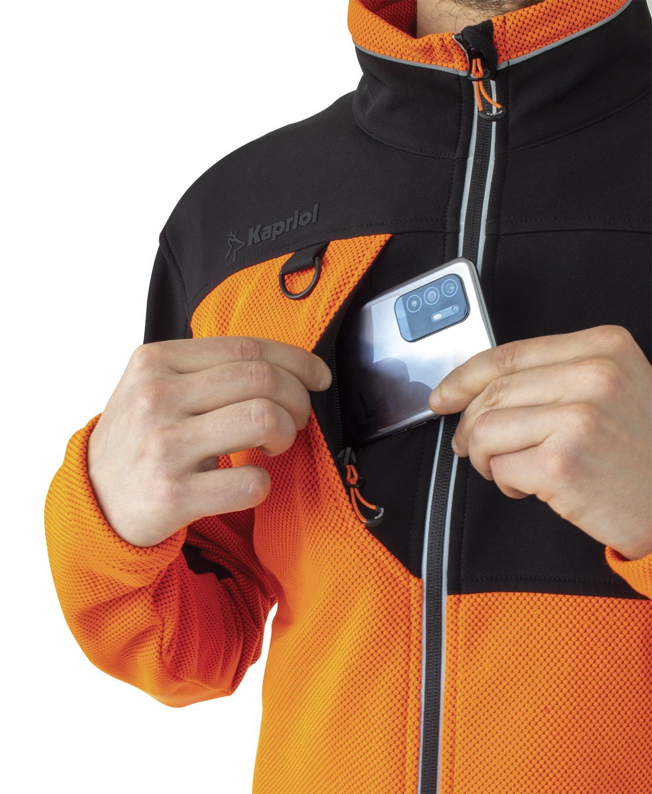 Doublure polaire Tenere Pro Kapriol orange