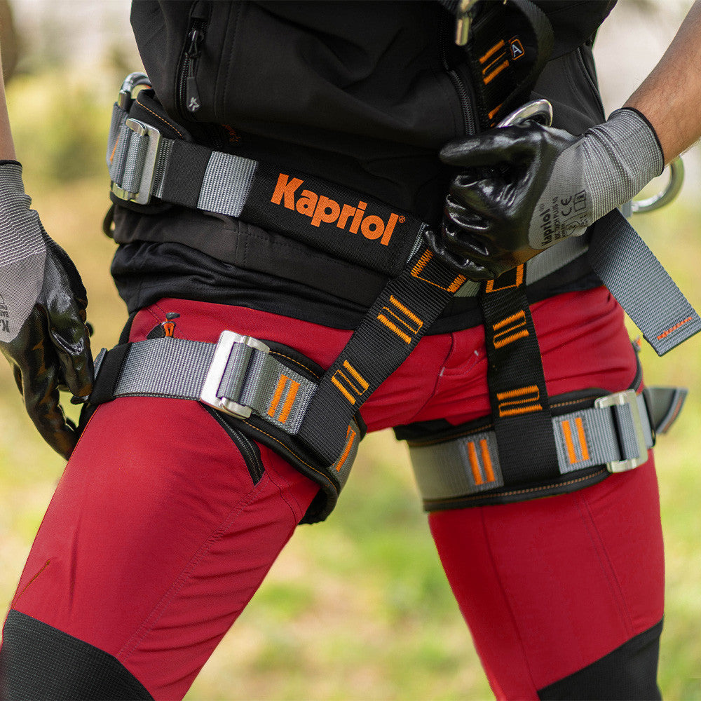 Pantalon de travail vertical rouge Kapriol